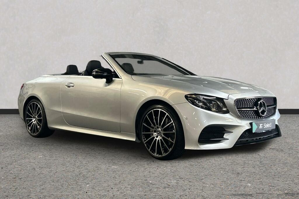 Mercedes-Benz E Class 2.0 E220d Amg Line Cabriolet G-tronic Euro 6 Ss JD16HUA Silver