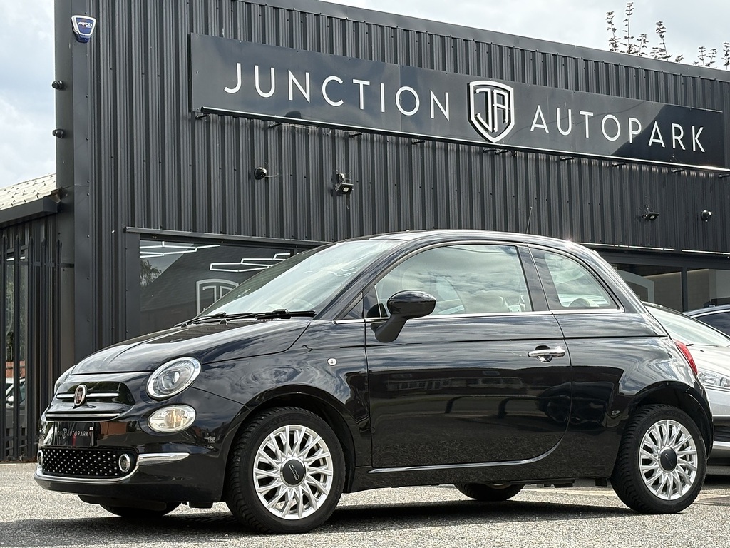 Fiat 500 Lounge Black #3
