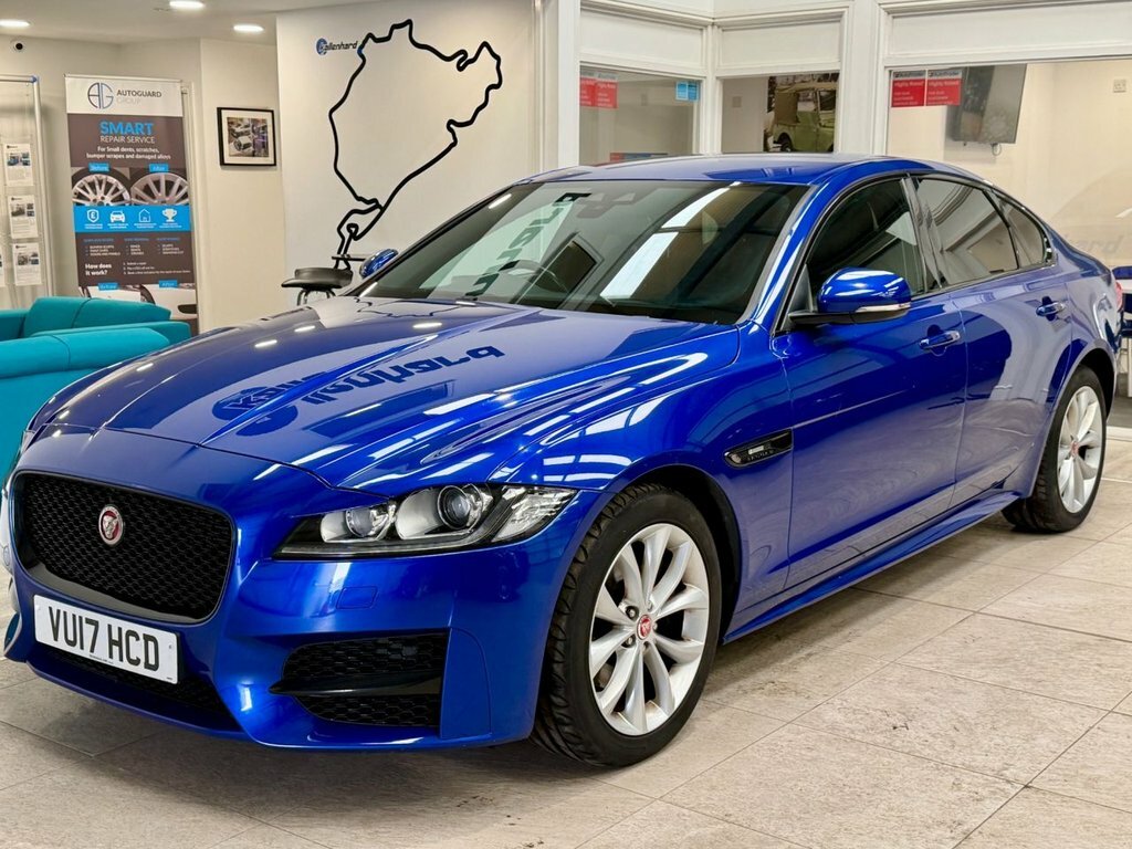 Jaguar XF 2L R-sport VU17HCD Blue #4