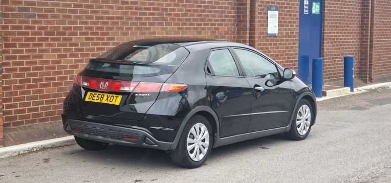 Honda Civic 1.4 I-dsi Se - 2009 Black #6