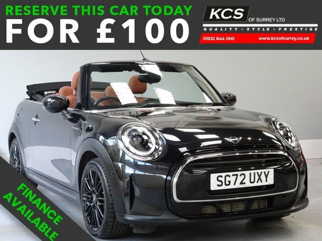 Mini Convertible 1.5 Cooper Exclusive Convertible Steptr Black
