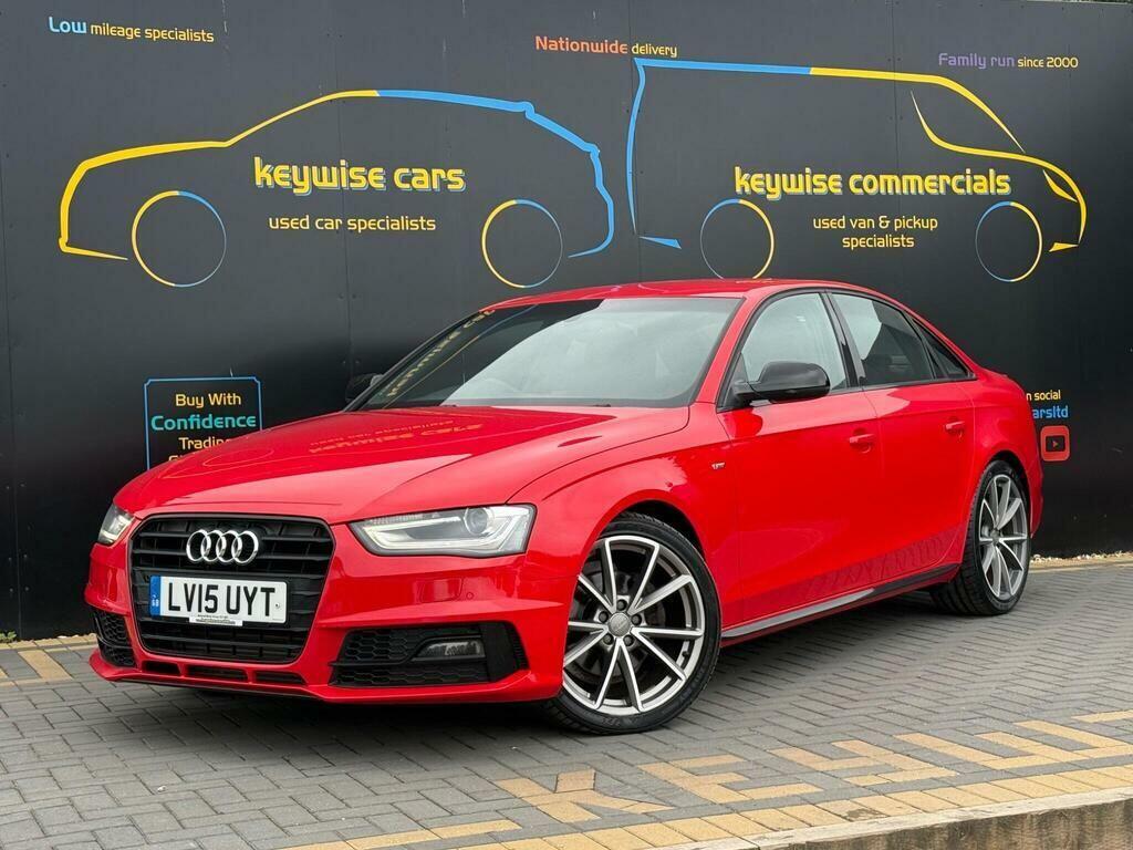 Audi A4 2.0 Tdi Black Edition Plus Multitronic Euro 5 Ss Red