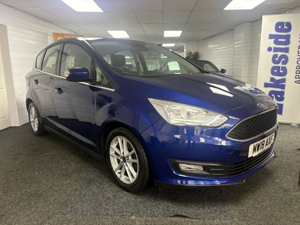 Ford C-Max Mpv 1.0 T Ecoboost Gpf Zetec Blue