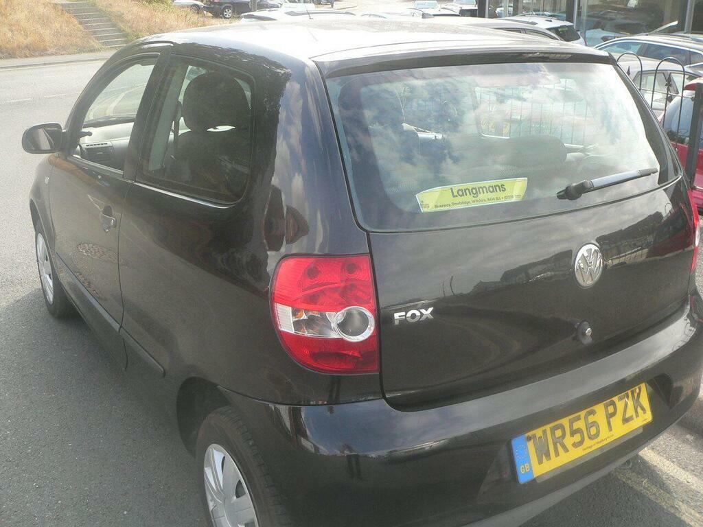 Volkswagen Fox 1.2 6V Euro 4 Black #4
