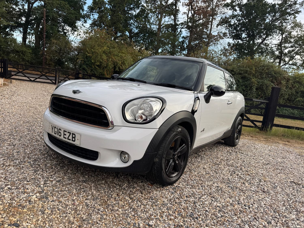 Mini Paceman Cooper D All4 White #2