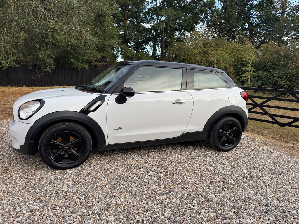 Mini Paceman Cooper D All4 White #4