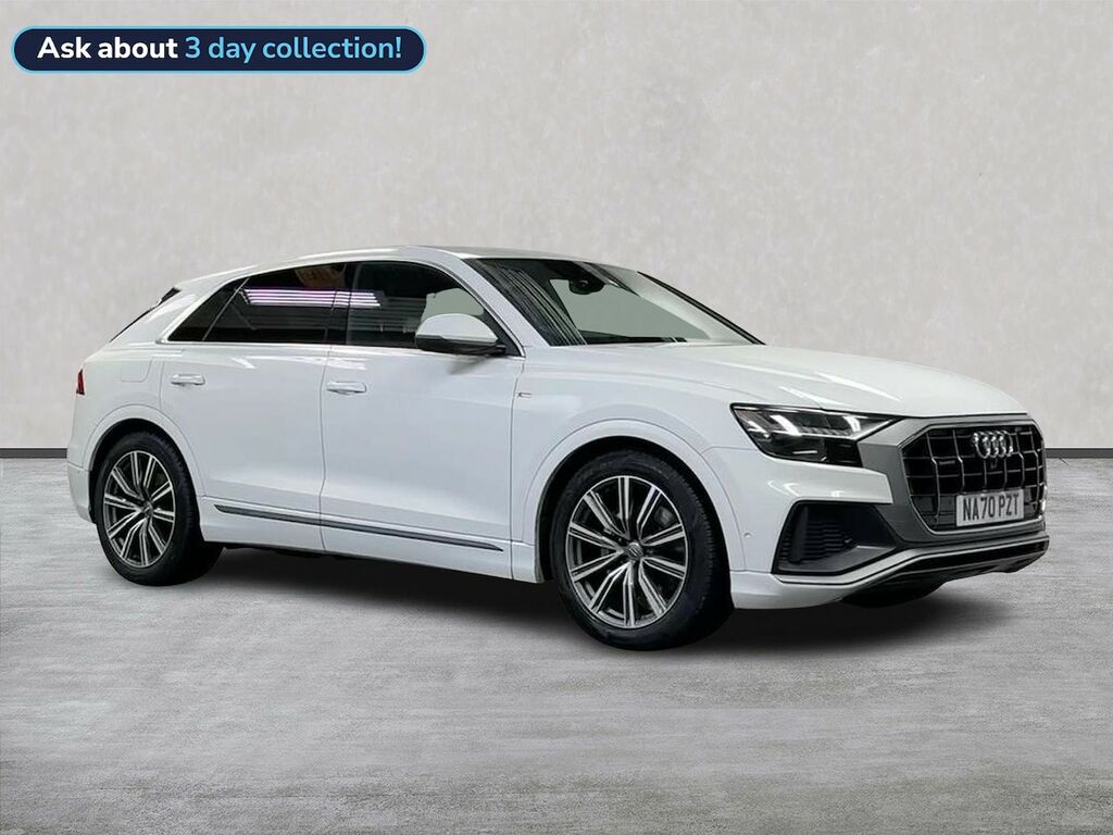 Audi Q8 50 Tdi Quattro S Line Tiptron Comfortsound White