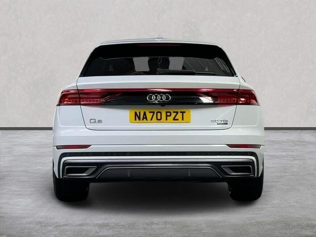 Audi Q8 50 Tdi Quattro S Line Tiptron Comfortsound White #4
