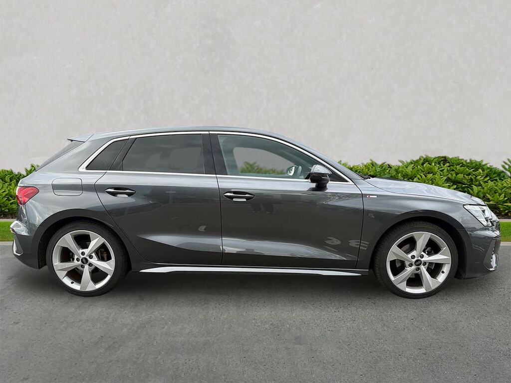 Audi A3 1.5 Tfsi 35 S Line Sportback S Tronic E SD73OFJ Grey #3