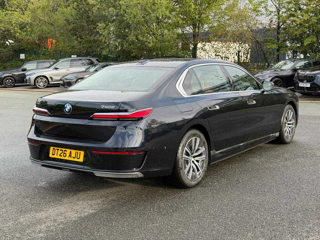 BMW 7 Series 750E Xdrive Excellence DT26AJU Black #3