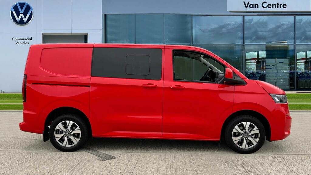 Volkswagen E-Transporter Transporter 160Kw 65Kwh Commerce Pro Kombi Van Aut Red #4