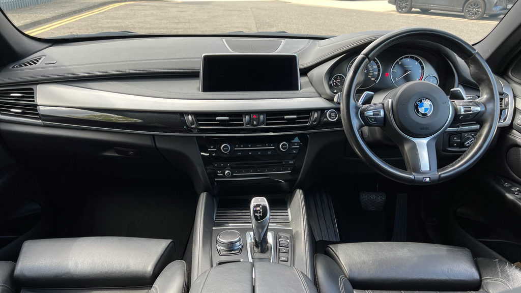 BMW X6 X6 Xdrive M50d Black #4