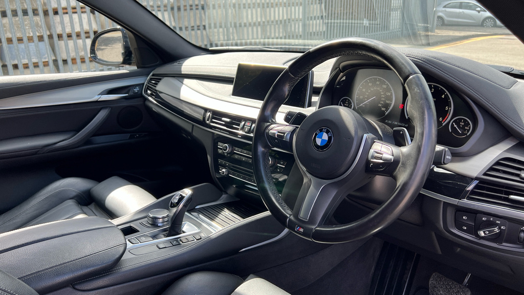 BMW X6 X6 Xdrive M50d Black #6