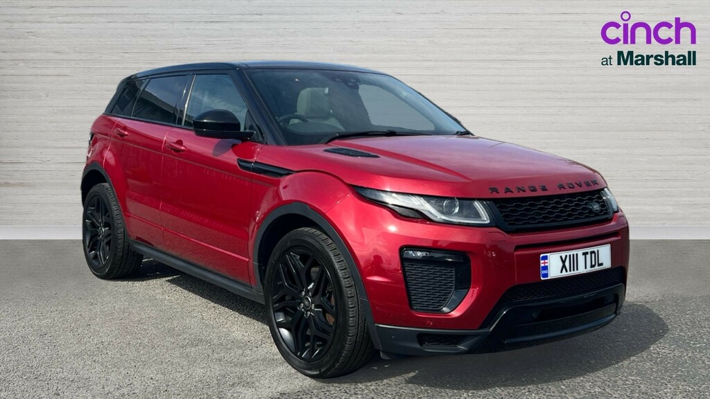 Land Rover Range Rover Evoque Range Rover Evoque 2.0 Td4 Hse Dynamic Red