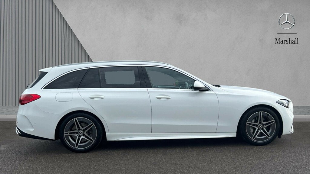 Mercedes-Benz C Class C Class C220d Amg Line 9G-tronic KP24GHD White #4