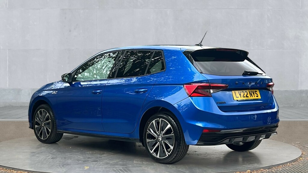 Skoda Fabia Fabia 1.0 Tsi 110 Monte Carlo LV22NYS Blue #3