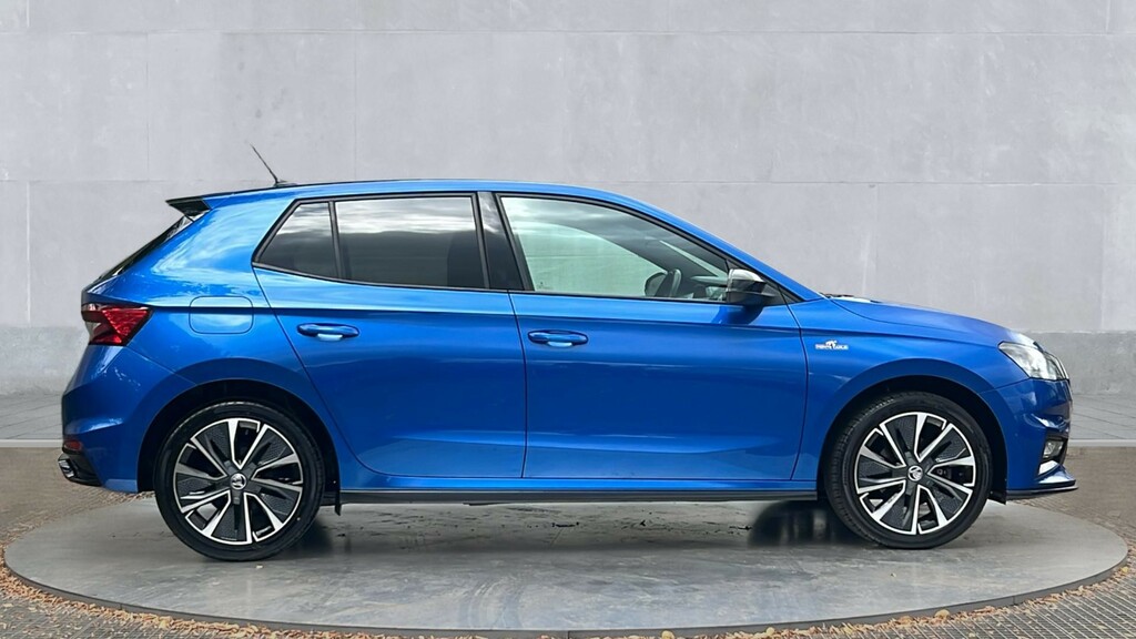 Skoda Fabia Fabia 1.0 Tsi 110 Monte Carlo LV22NYS Blue #4