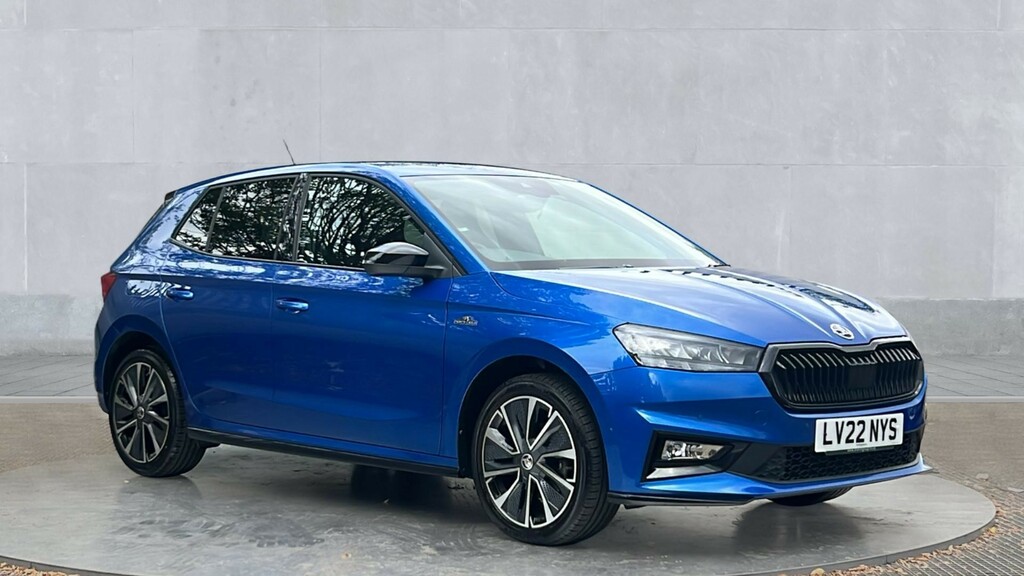 Skoda Fabia Fabia 1.0 Tsi 110 Monte Carlo LV22NYS Blue