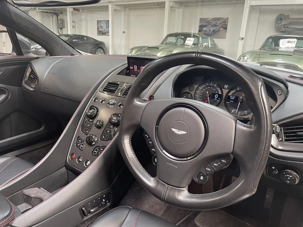 Aston Martin Vanquish V12 Carbon Black Ed 22 Touchtronic Silver #11