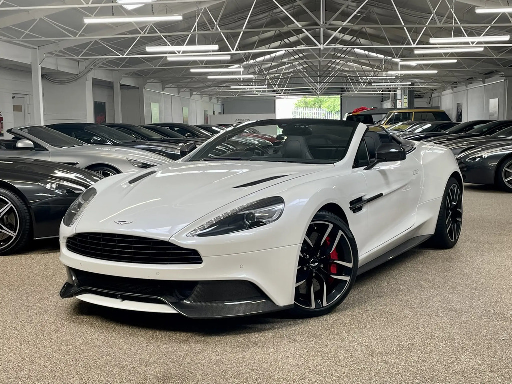 Aston Martin Vanquish V12 Carbon Black Ed 22 Touchtronic Silver #8