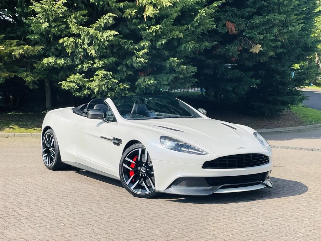 Aston Martin Vanquish V12 Carbon Black Ed 22 Touchtronic Silver #9