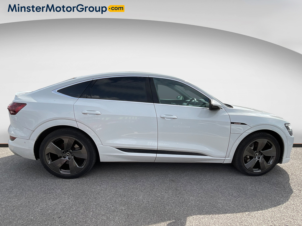 Audi E-Tron S S Line 55 Quattro White #2