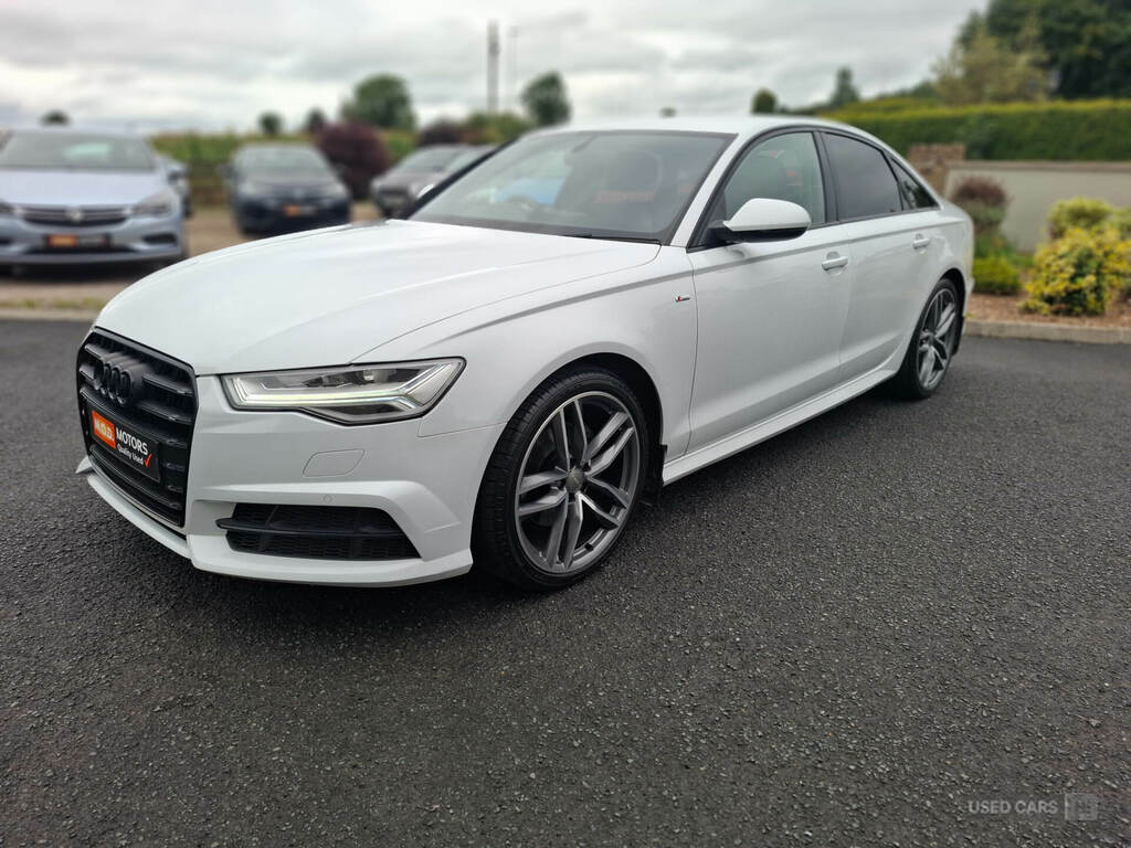 Audi A6 2.0 Tdi Quattro Black Edition S Tronic White #2
