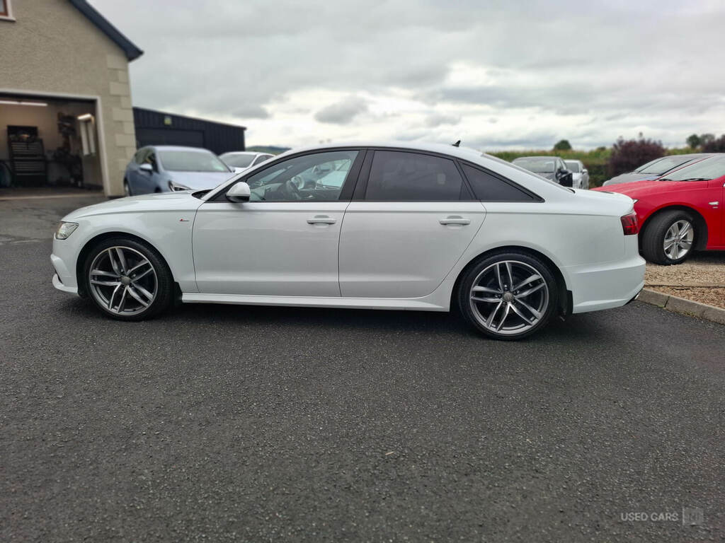 Audi A6 2.0 Tdi Quattro Black Edition S Tronic White #3