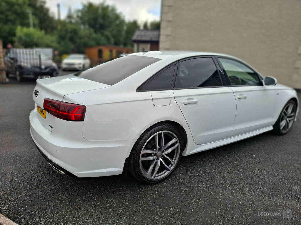 Audi A6 2.0 Tdi Quattro Black Edition S Tronic White #5