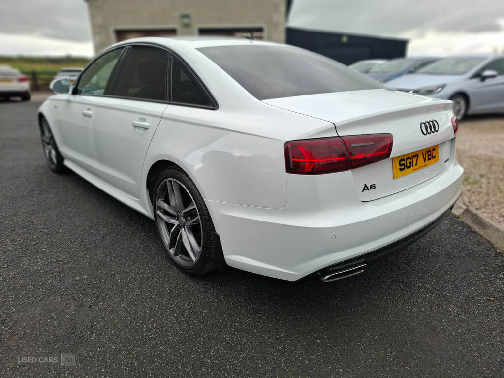 Audi A6 2.0 Tdi Quattro Black Edition S Tronic White #4