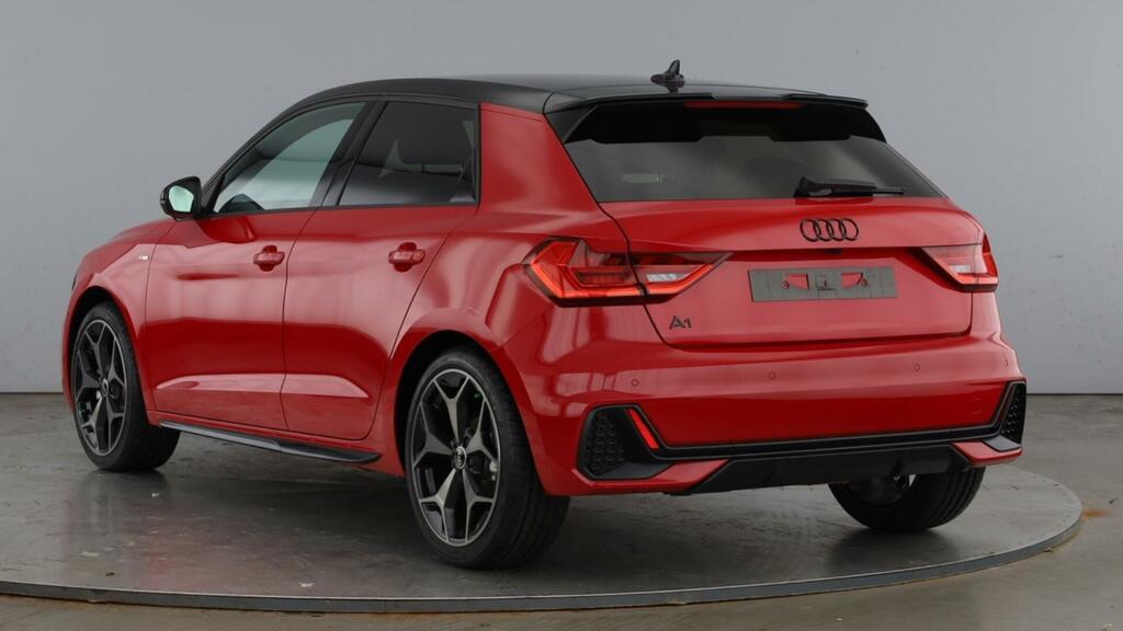 Audi A1 1.0 Tfsi 30 Black Edition Sportback S Tronic Euro Red #2