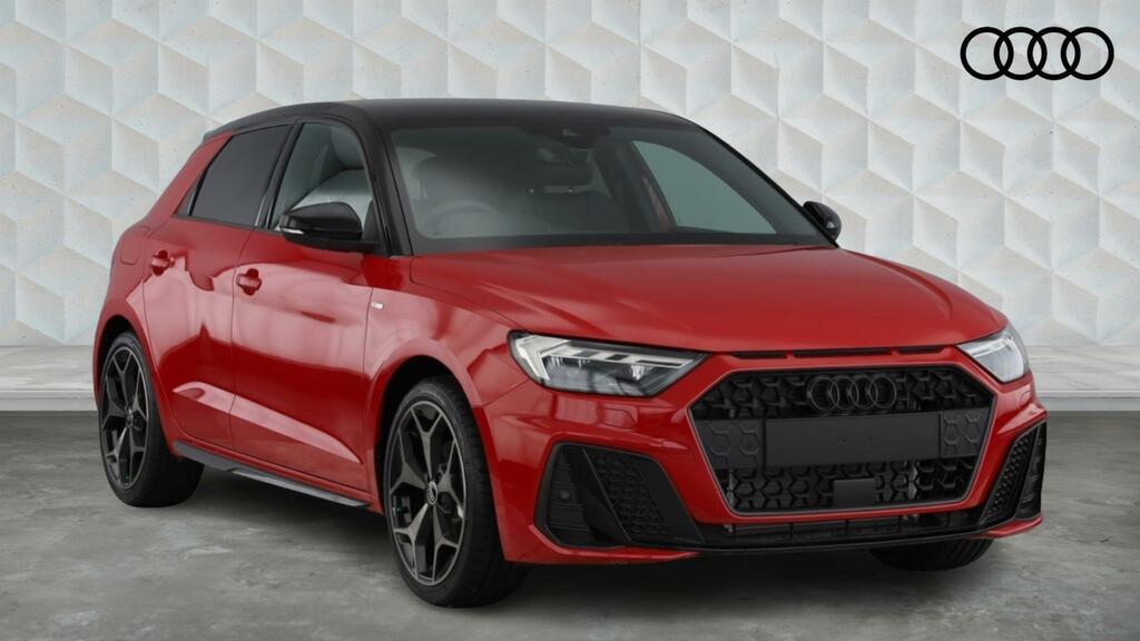 Audi A1 1.0 Tfsi 30 Black Edition Sportback S Tronic Euro Red