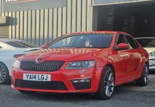 Skoda Octavia 2.0 Tdi Vrs Hatchback Dsg Euro 5 Ss Red #5