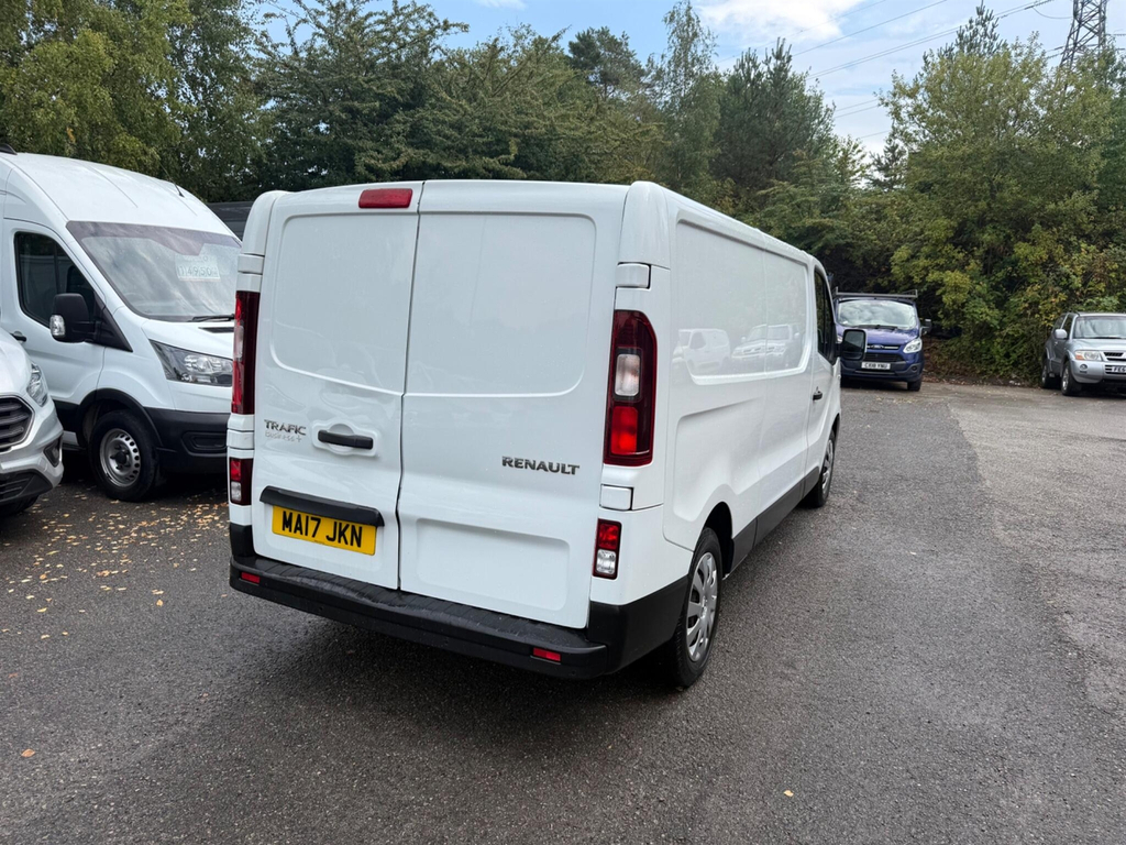Renault Trafic 2017 1.6 Dci 29 Business Lwb Standard Roof Euro 6 White #6