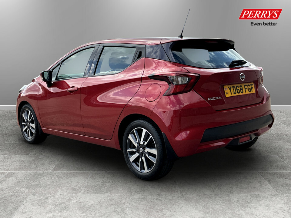 Nissan Micra 1.0 Ig 71 Acenta Red #5
