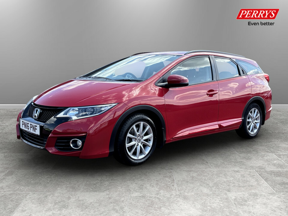 Honda Civic 1.6 I-dtec Se Plus Red #3