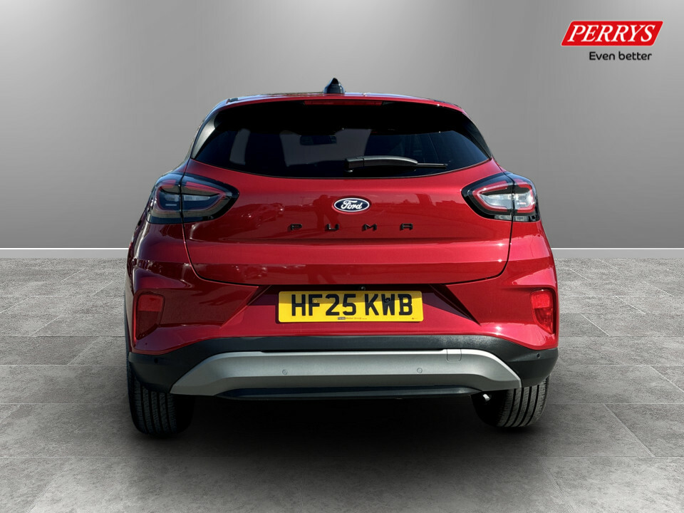 Ford Puma 1.0 Ecoboost Hybrid Mhev Titanium HF25KWB Red #6