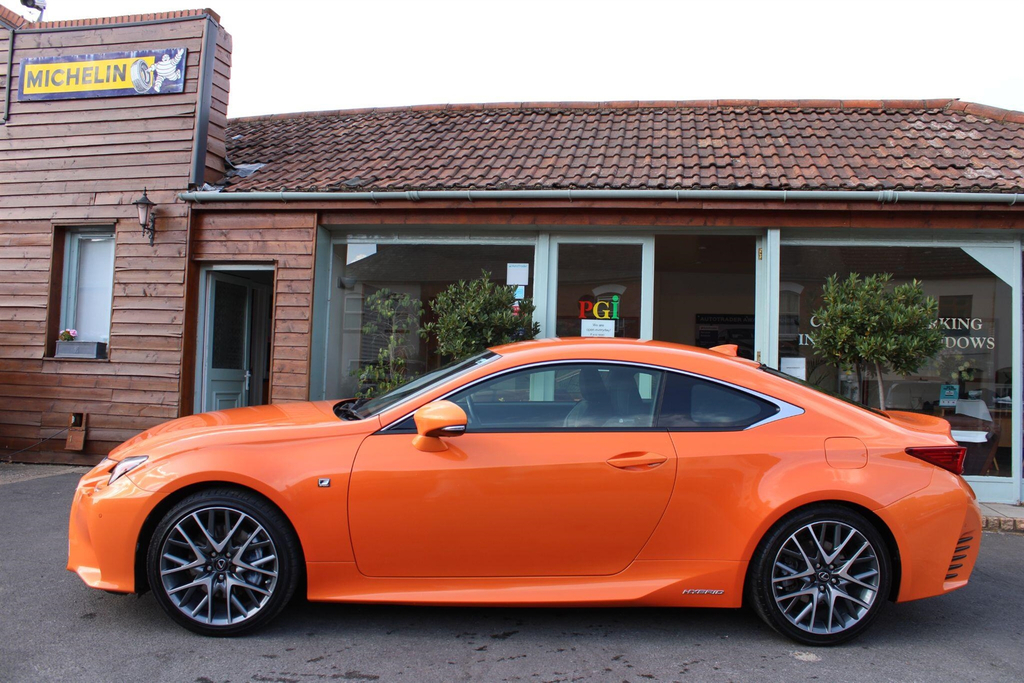 Lexus RC 300H F Sport Red #11