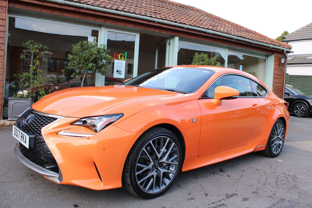 Lexus RC 300H F Sport Red #46