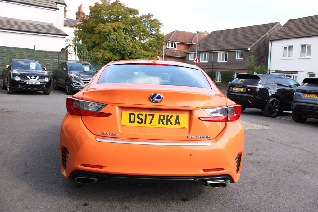 Lexus RC 300H F Sport Red #57