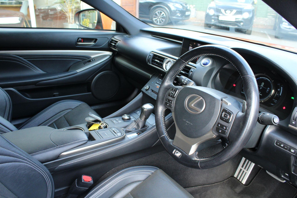 Lexus RC 300H F Sport Red #8
