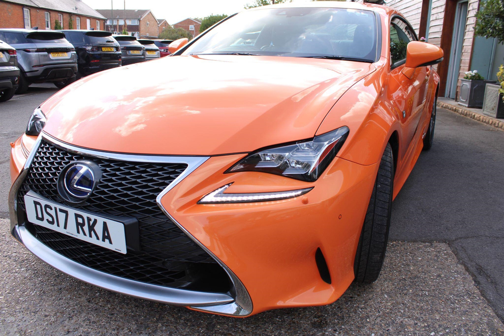 Lexus RC 300H F Sport Red #63