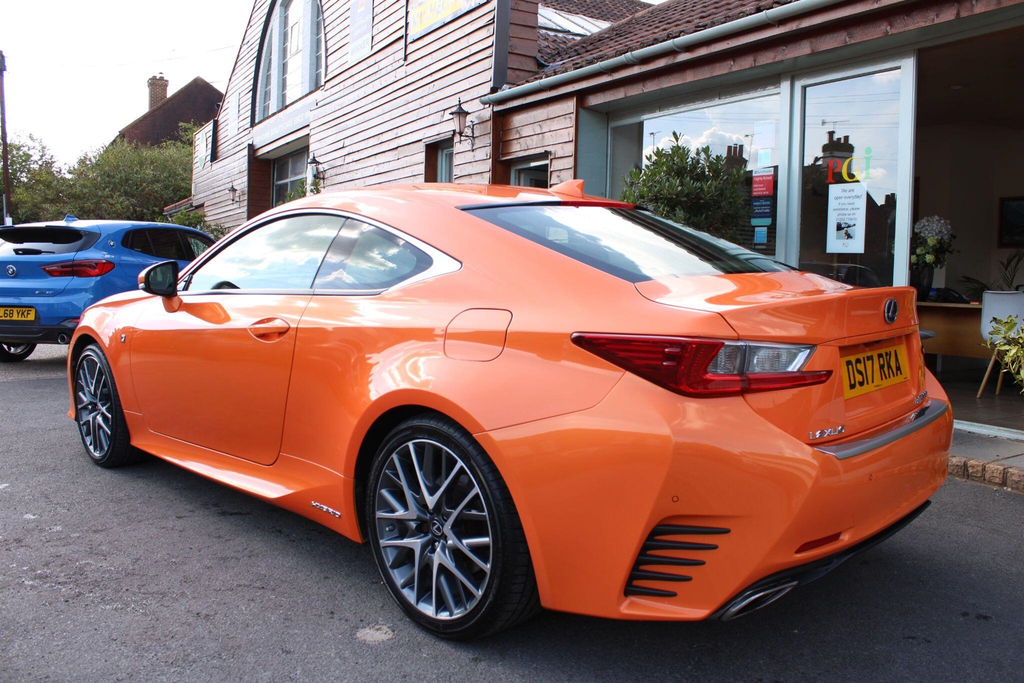 Lexus RC 300H F Sport Red #2