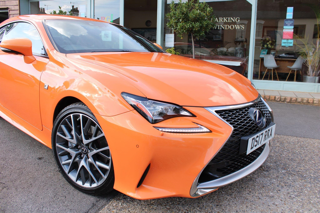 Lexus RC 300H F Sport Red #42