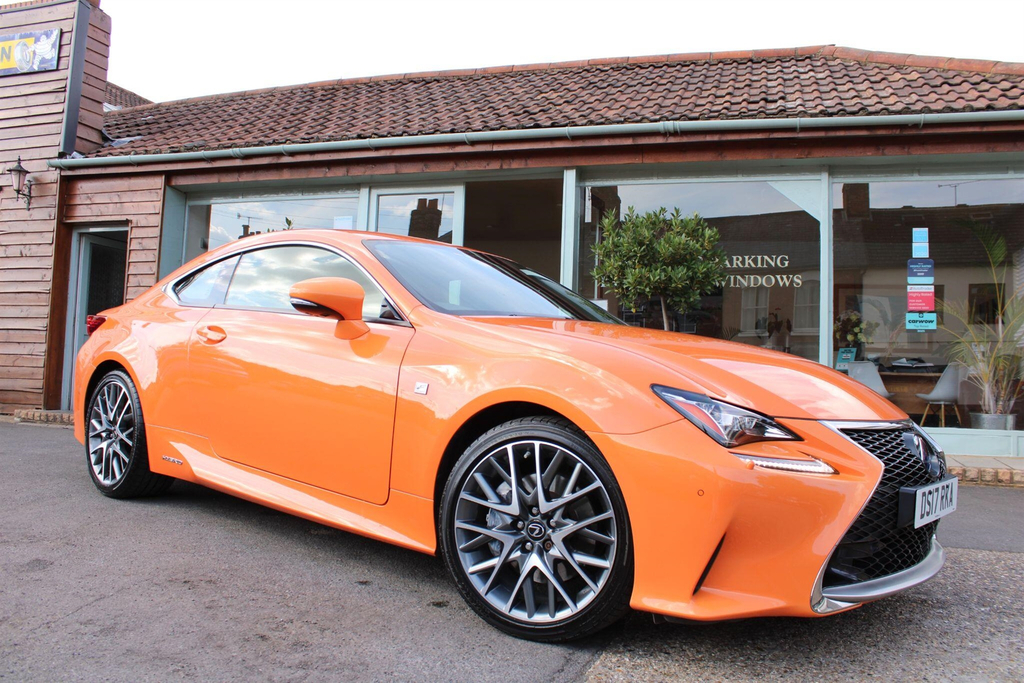 Lexus RC 300H F Sport Red #1