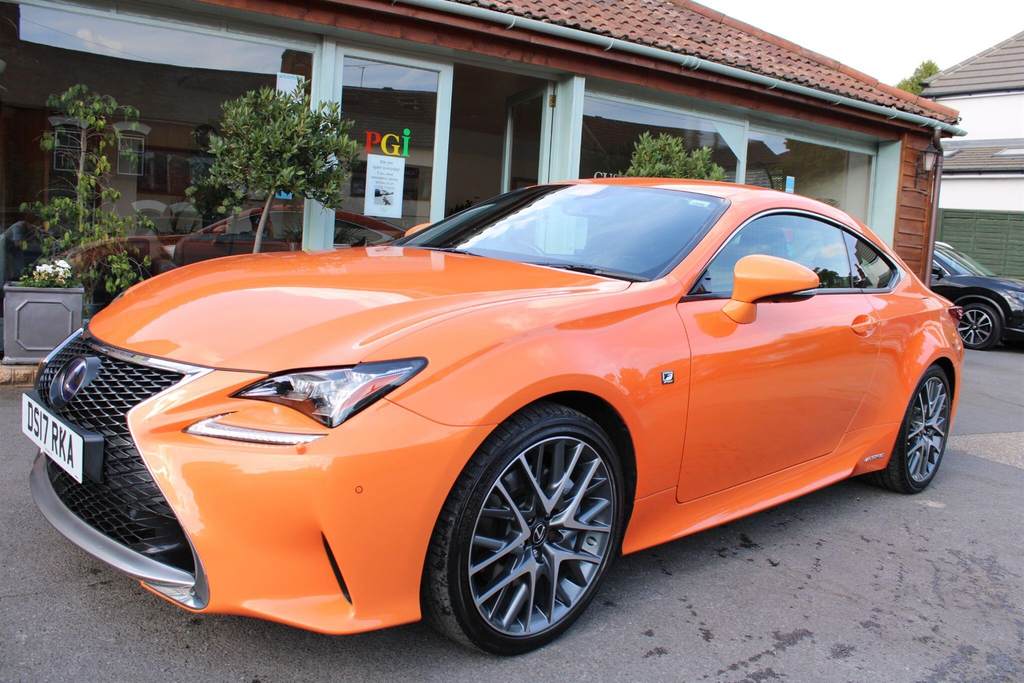 Lexus RC 300H F Sport Red #44