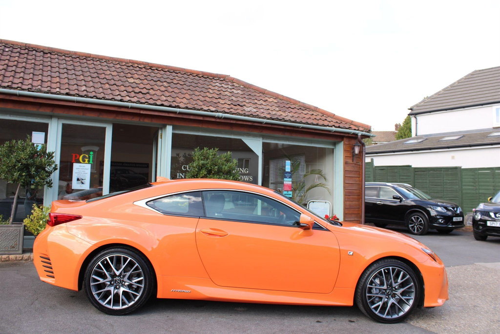 Lexus RC 300H F Sport Red #10
