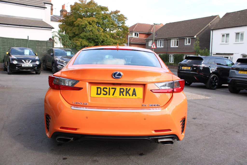 Lexus RC 300H F Sport Red #12