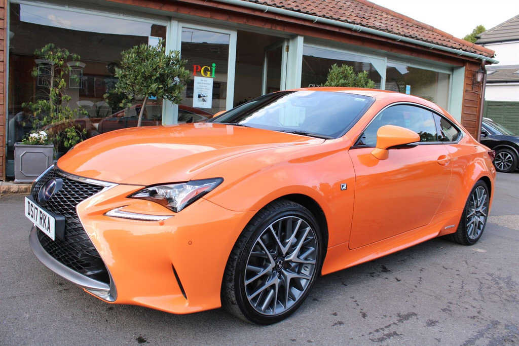 Lexus RC 300H F Sport Red #3