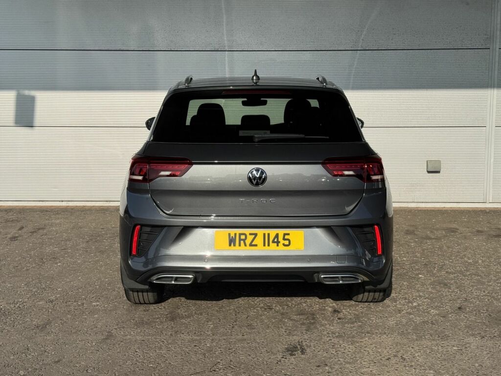 Volkswagen T-Roc 2.0 Tdi R Line 150 Bhp Dsg Grey #4